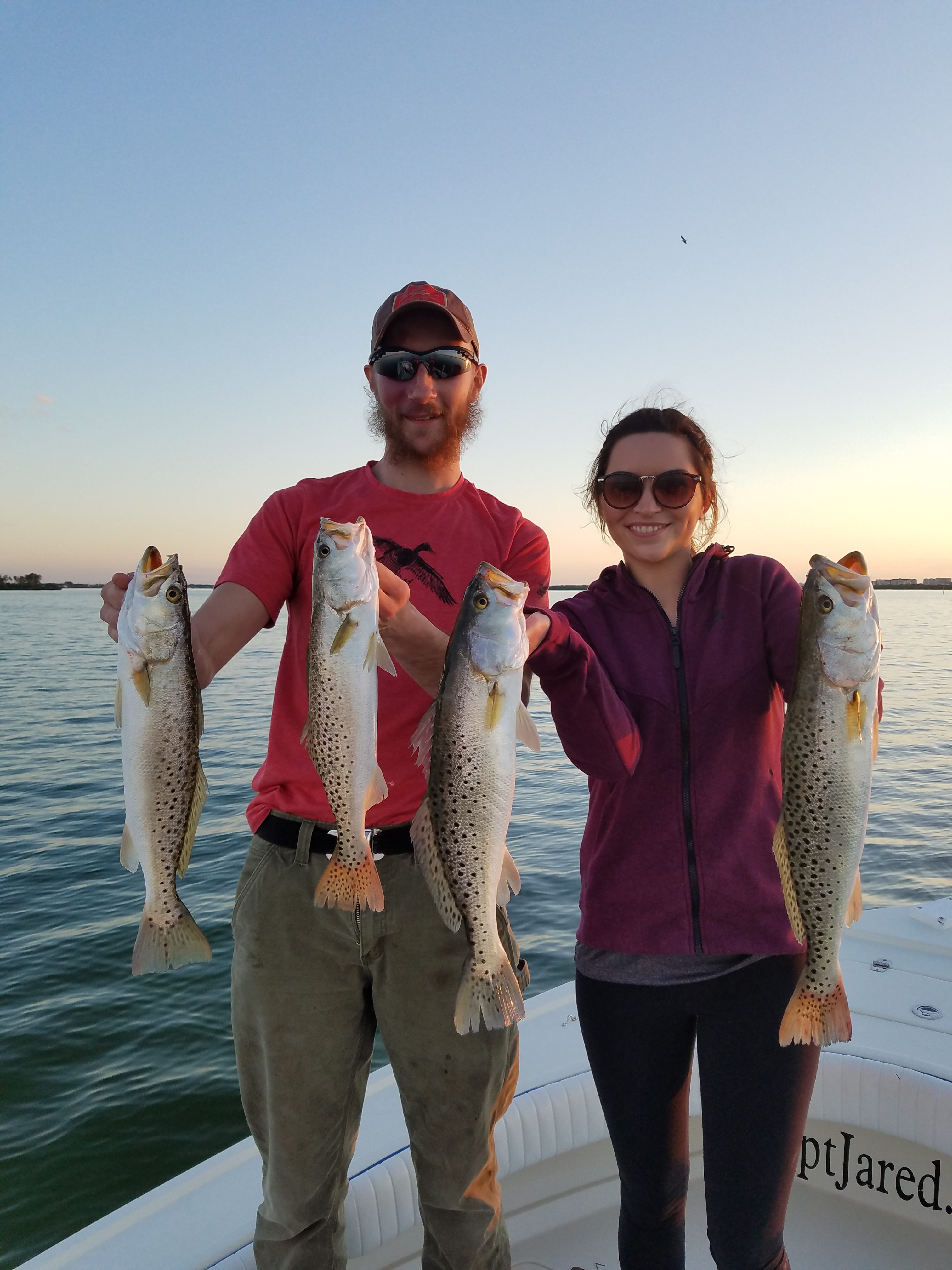 Cavlin & Nicole Clearwater Beach Fishing Charter trip